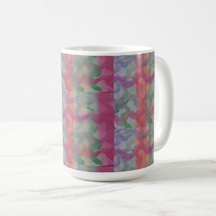 Taza De Café Pastel Resumen Arte