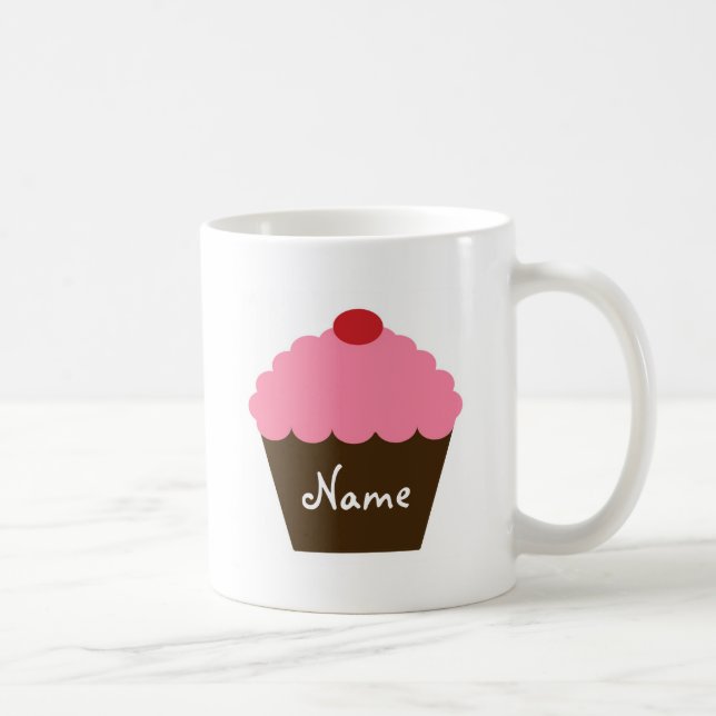 Taza De Café Pastel rosa Amor Café Mug (Derecha)