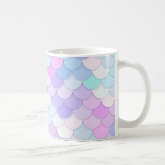 Taza De Café Pastel Scales Mug (Derecha)