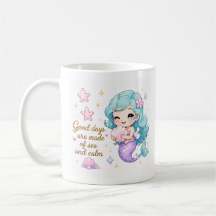 Taza de café Pastel Soft Luxury Ocean