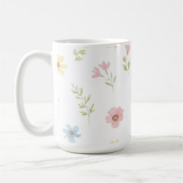 Taza de café Pastel Wildflower Meadow - Agua flora