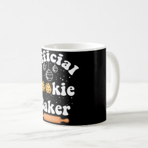 Taza De Café Pastelero Oficial Amantes de Galletas de Navidad