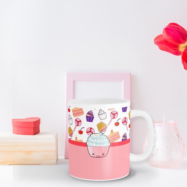 Taza De Café Pasteles con motivos de personalizado Café Mug (Subido por el creador)