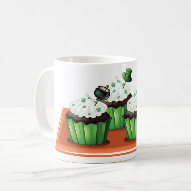 Taza De Café Pasteles del Día de San Patricio (Anverso izquierdo)