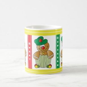 Taza De Café Pasteles dulces de pan de jengibre Navidad