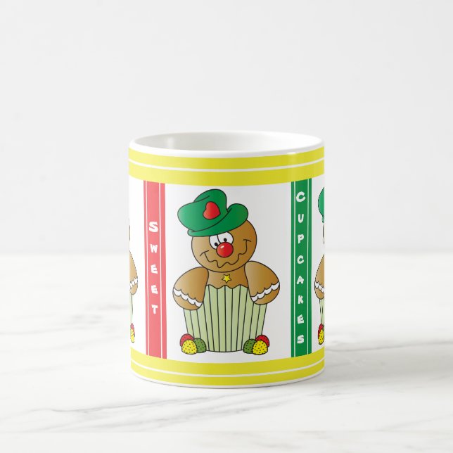 Taza De Café Pasteles dulces de pan de jengibre | Navidad (Centro)