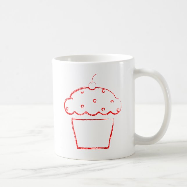 Taza De Café pastelito de cerezo (Derecha)