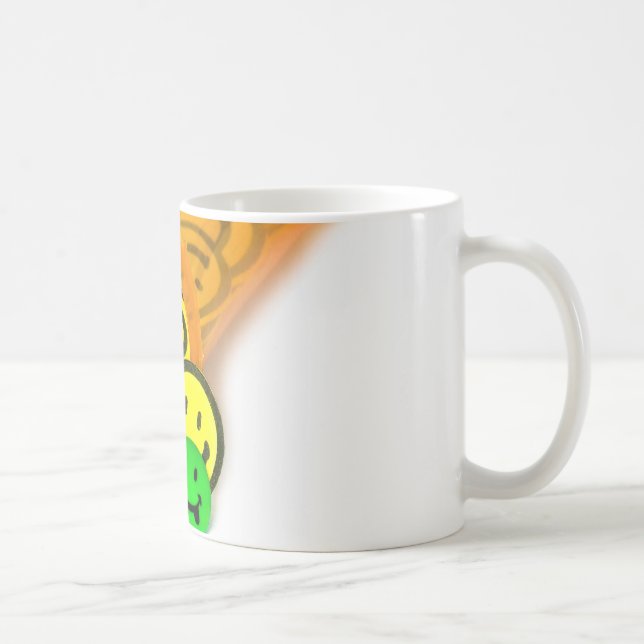 Taza De Café pastillas que salen de la botella (Derecha)