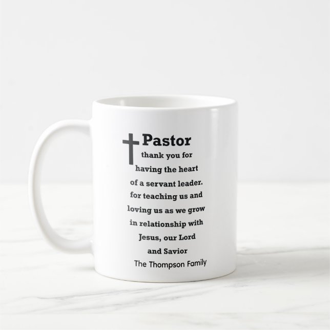 Taza De Café Pastor (Izquierda)