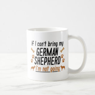 Taza De Café Pastor alemán