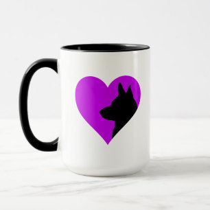 Taza de café Pastor Alemán