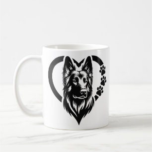 Taza De Café Pastor Alemán