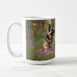 Taza De Café Pastor alemán