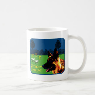Taza De Café Pastor alemán de Vermont