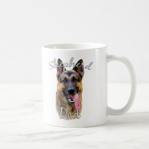 Taza De Café Pastor alemán papá 2