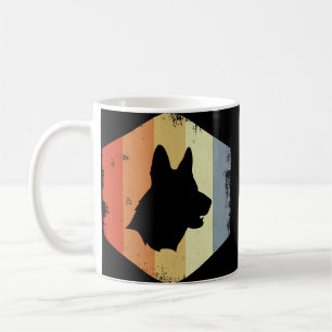 Taza De Café Pastor Alemán Vintage