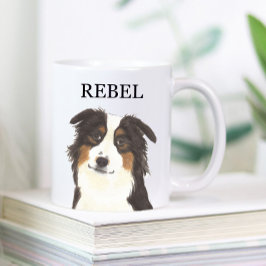 Taza De Café Pastor australiano australiano personalizado