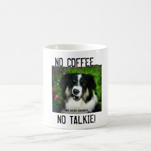 Taza De Café Pastor australiano - NINGÚN CAFÉ - taza