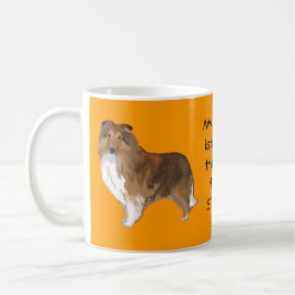 Taza De Café Pastor de Shetland