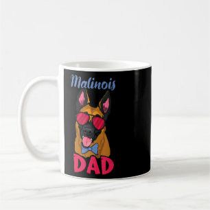 Taza De Café Pastor Perro mascota Pastor Belga Malinois Dad