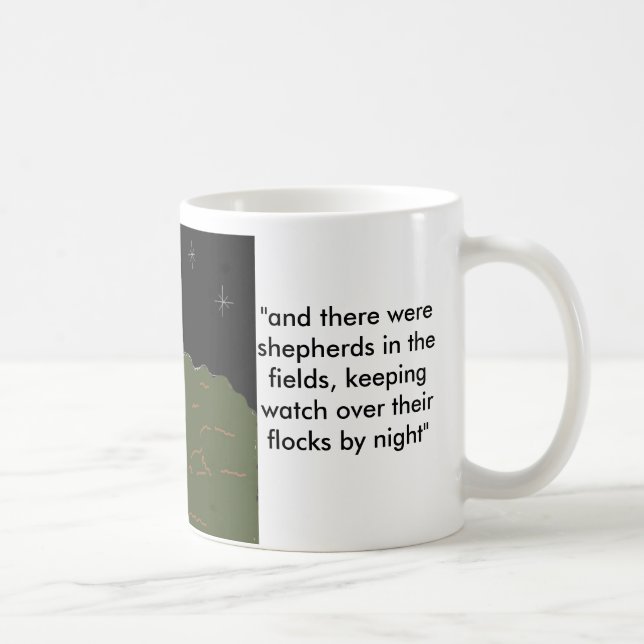 Taza De Café Pastores con versículos de las Escrituras (Derecha)