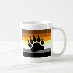 Taza De Café Pata del orgullo del oso