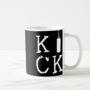 Taza De Café Patada Boxeo Kickboxer G Comt Deportes Kickboxing 
