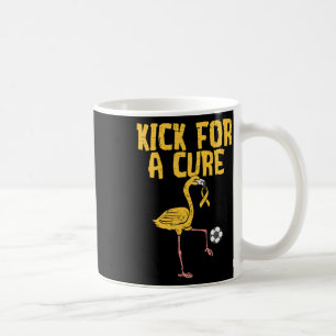 Taza De Café Patada de fútbol de flamenco para una cura del cán