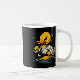 Taza De Café Patada de pato de goma de Taekwondo Kickboxing Ani