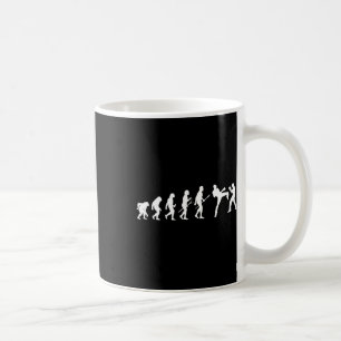 Taza De Café Patada Mma Kickboxing Boxeador Boxeo Evolución Hum