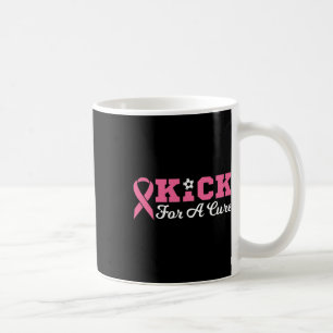 Taza De Café Patada Para Un Cure Soccer Concienciación Sobre El