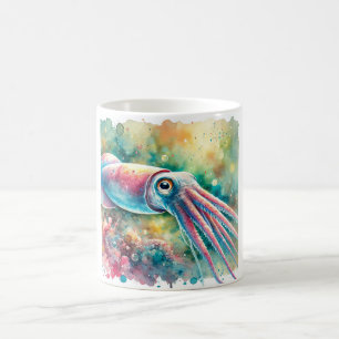 Taza De Café Patagonian squid 310724AREF101 - Watercolor