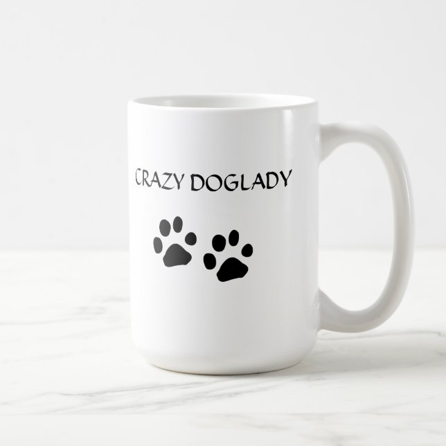 Taza De Café PATAS, taza, loca (Derecha)
