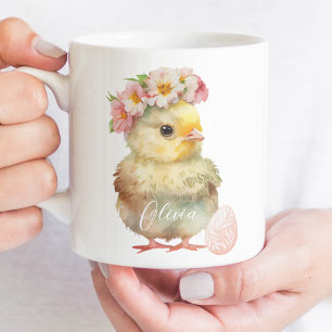 Taza De Café Patata acuática de Pascua y huevo de pascua