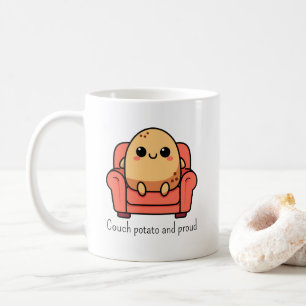 Taza De Café Patata de Sofá y Orgullosa