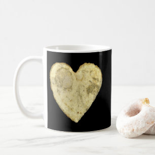 Taza De Café Patata Frita en Forma de Corazón