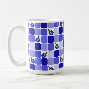 Taza De Café Patchwork Dreidels