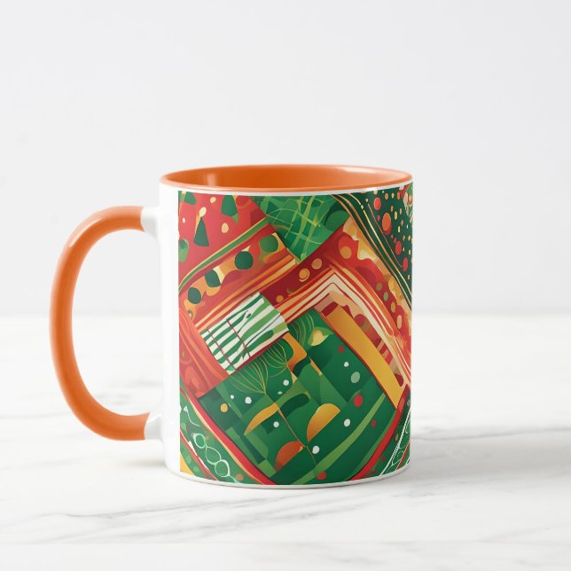 taza de café patchwork fiesta (Izquierda)
