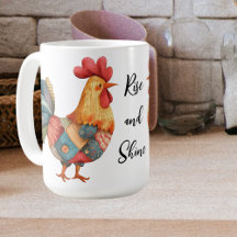 Patchwork Morning Rooster
