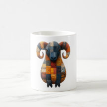 Patchwork Ram Mug