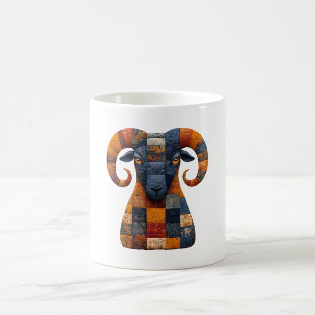 Taza De Café Patchwork Ram Mug (Centro)