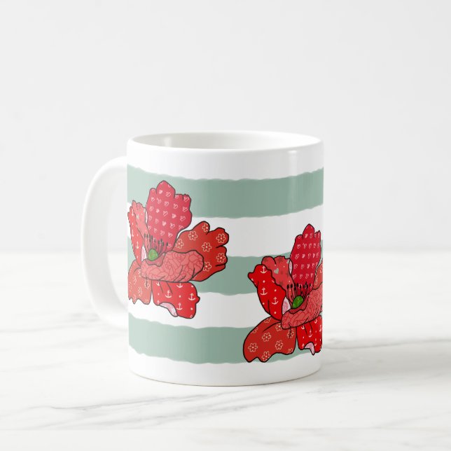 Taza De Café Patchworkmohn Konfetti (Anverso izquierdo)