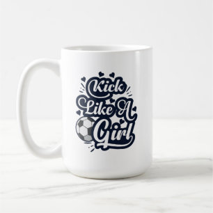Taza De Café Patear Como Un Chica