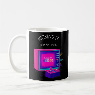 Taza De Café Patear el viejo juego retro escolar 7