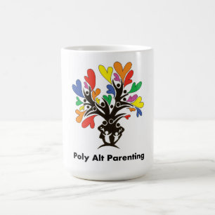 Taza De Café Paternidad poliamorial alternativa