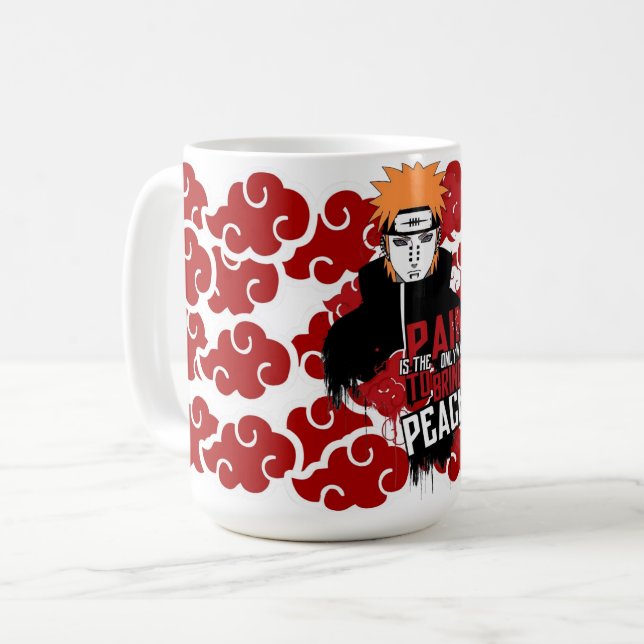Taza De Café ☕ Path of Power Mug – Anime-Inspired Ceramic Coffe (Anverso izquierdo)