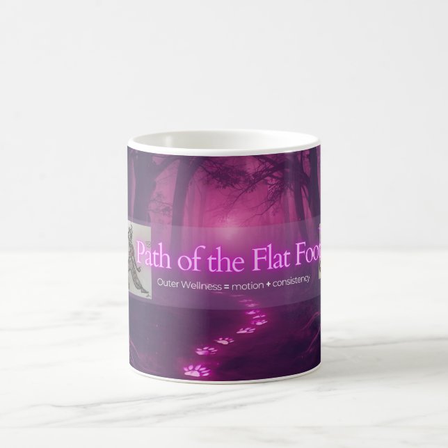 Taza De Café Path of the Flat Foot  (Centro)