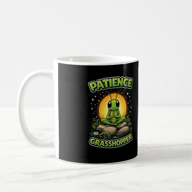 Taza De Café Patience Grasshopper (Izquierda)