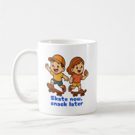 Taza De Café Patina Ahora, Snacker Después – Diseño Divertido d