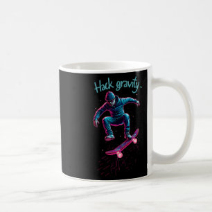 Taza De Café Patinador de gravedad de hack C